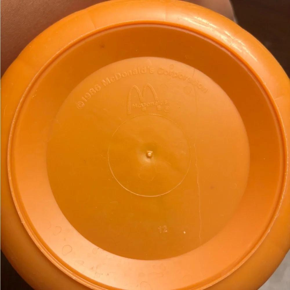 Vintage 1986 McDonald's Halloween Buckets- Lot of 6